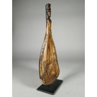 Medicijncontainer gemaakt van schouderblad van een paard